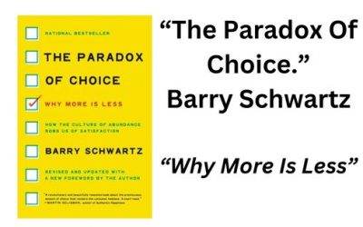 The Paradox of Choice – Why More is Less – by Barry Schwartz (Book Summary)