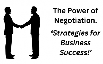 The Power of Negotiation: Strategies for Business Success.