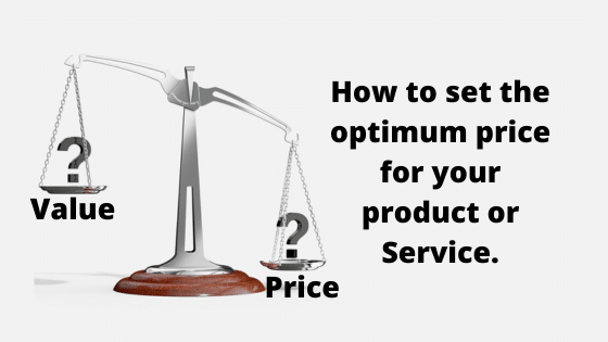 How to set the optimum price for your product