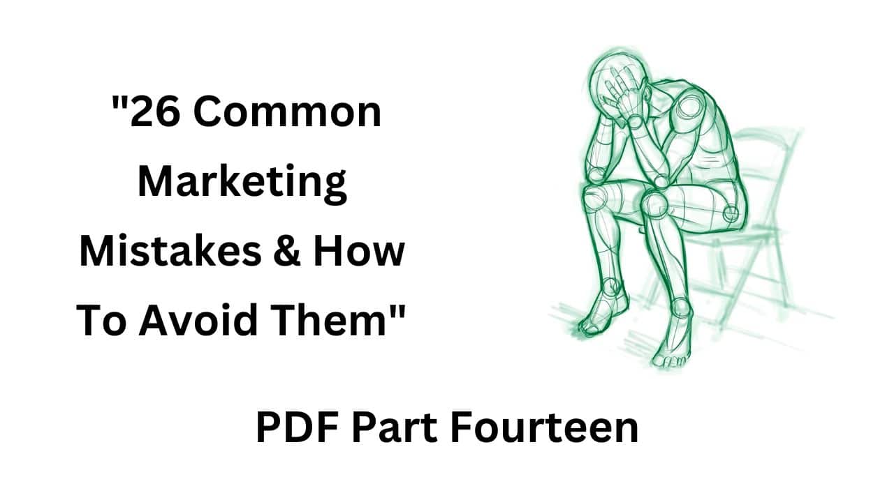 Marketing Mistakes